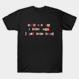 mad woman T-Shirt